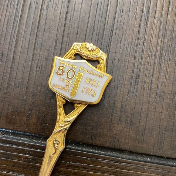 Vintage | 1923-1973 50 Years Of Service Collector Spoon #32 - Picture 2 of 3